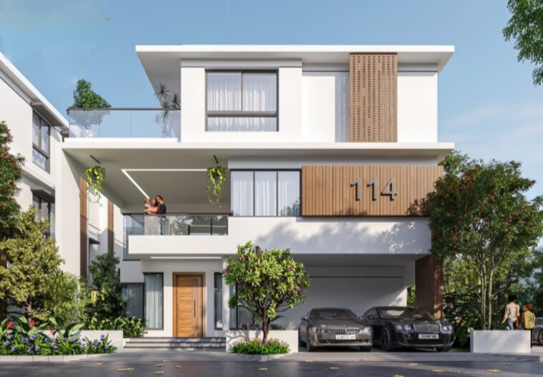 Exterior View, radhey-raaga 4 Bedroom 3767 Sq.Ft. Villa In Kollur Hyderabad 8527962