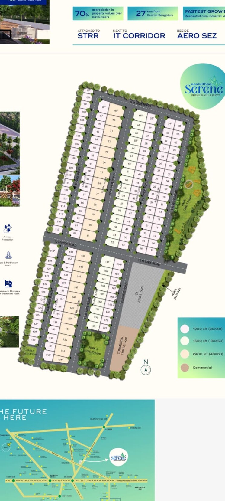 undefined, sampangi rama nagar  1200 Sq.Ft. Plot In Sampangi Rama Nagar Bangalore 8528021