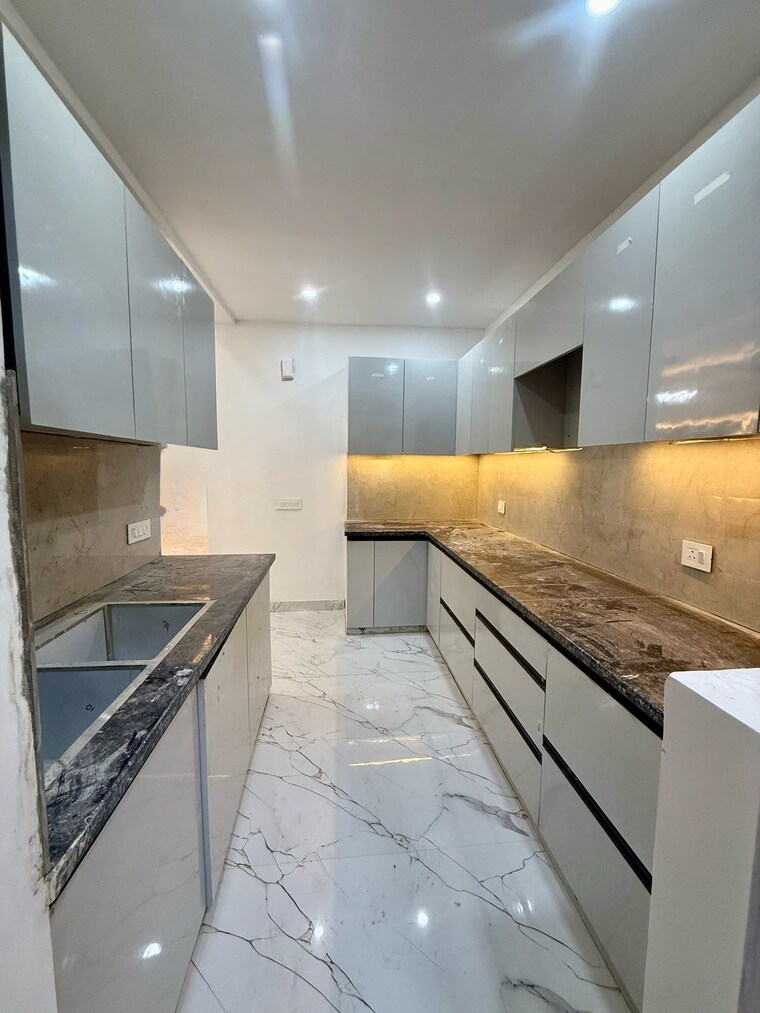 Kitchen, today-princeton-floors 3 Bedroom 1300 Sq.Ft. Builder Floor In Sector 51 Gurgaon 8528125