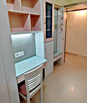 Living Room in 1 BHK Apartment at Ruparel Sereno, Vasai East – for Sale