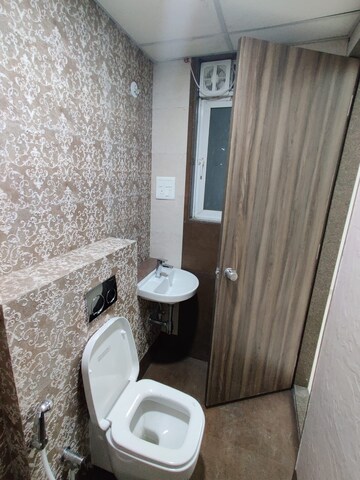 Bathroom in 2 BHK Apartment at Arihant Aalishan, Kharghar – for Rent