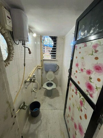 Attached Bathroom in 2 BHK Apartment at Madav Kunj Apartment, Vile Parle East – for Rent