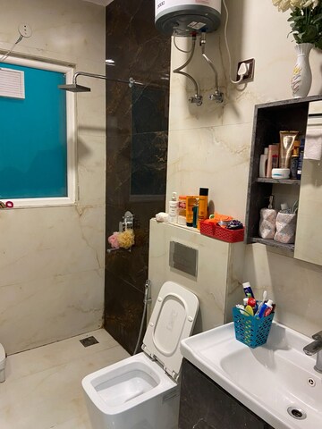 Attached Bathroom in 4 BHK Apartment at Aradhya Homes, Sector 67a – for Rent
