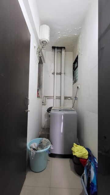 Bathroom in 1 BHK Apartment at Velocity Hill Spring, Ghodbunder Road – for Rent