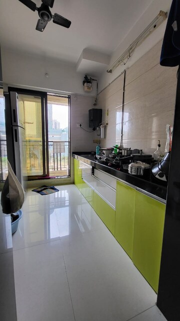 Kitchen in 1 BHK Apartment at Velocity Hill Spring, Ghodbunder Road – for Rent