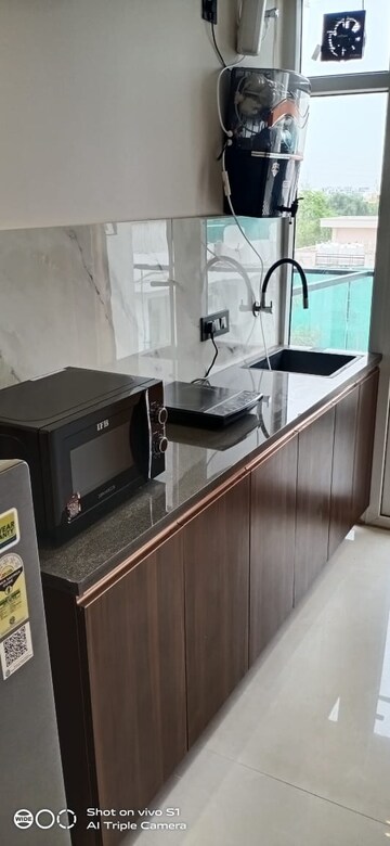 Kitchen in Studio Builder Floor at Sector 38 – for Rent