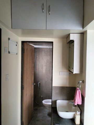Attached Bathroom in 1 BHK Apartment at Abhinav Pebbles Urbania, Bavdhan – for Sale