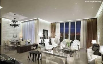 Living Room in 3.5 BHK Apartment at Indiabulls Sky Forest, Lower Parel – for Rent