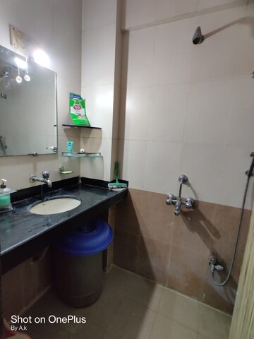Bathroom in 1 BHK Apartment at Shiv Om Complex, Powai – for Rent