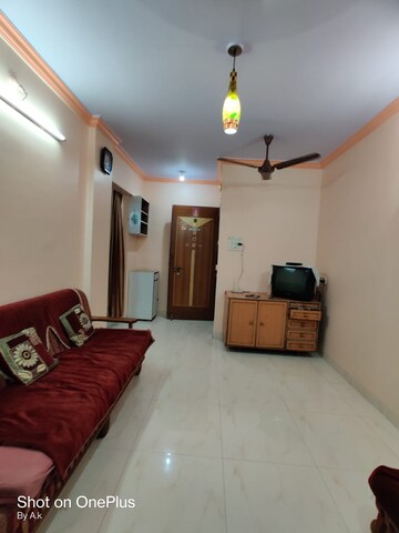 Living Room in 1 BHK Apartment at Shiv Om Complex, Powai – for Rent