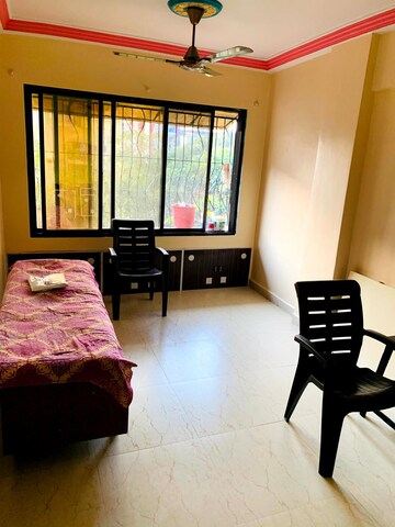 Living Room in 1 BHK Apartment at Dombivli West – for Rent
