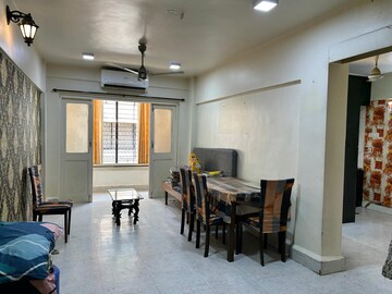 Living Room in 2 BHK Apartment at Meera Nagar Garden CHS, Koregaon Park – for Rent