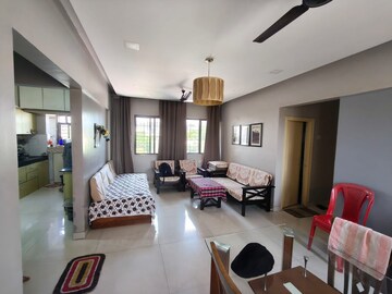 Living Room in 1 BHK Apartment at Toscana Society, Viman Nagar – for Rent