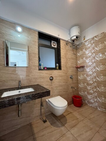 Attached Bathroom in 2 BHK Apartment at Amanora Gold Towers, Hadapsar – for Rent