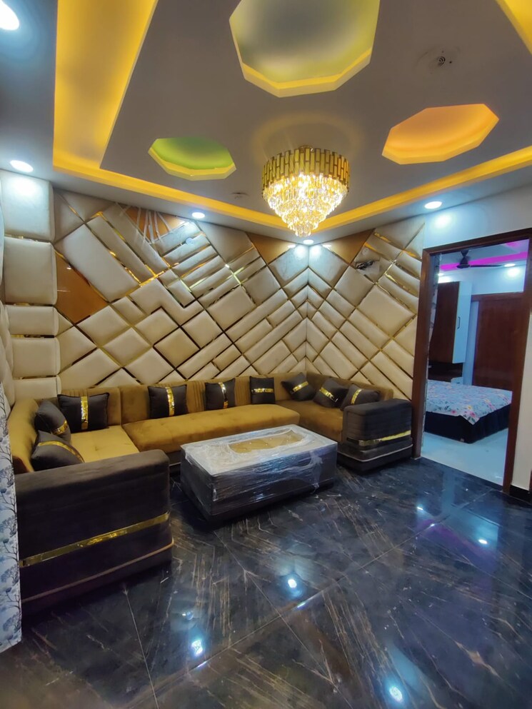 Living Room, rwa-rama-park-block-a-and-b 3 Bedroom 1225 Sq.Ft. Apartment In Sector 3 Dwarka Delhi 8529834