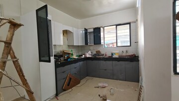 Kitchen in 3 BHK Apartment at Goel Ganga Orchard, Mundhwa – for Rent