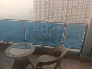 Balcony in Studio Apartment at Gaur City Center, Sector 4, Greater Noida – for Rent