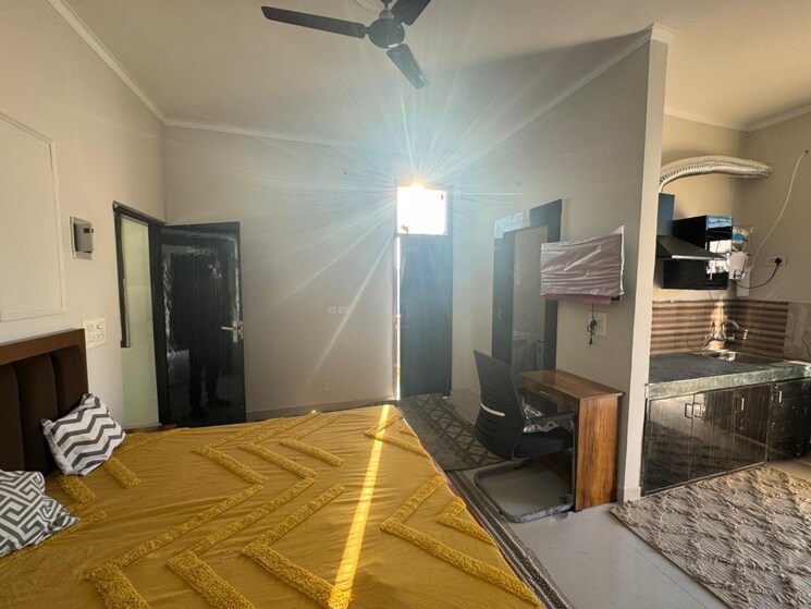 Bedroom, sector 52 Studio 649 Sq.Ft. Builder Floor In Sector 52 Gurgaon 8529999