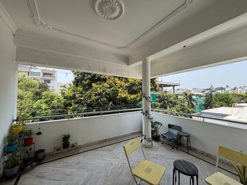 Balcony in 3 BHK Builder Floor at Banjara Hills – for Rent