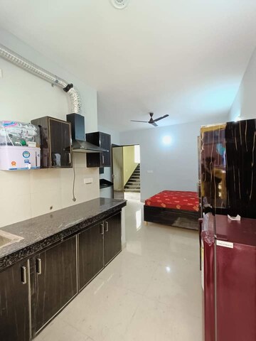 Kitchen in Studio Builder Floor at Sector 52 – for Rent