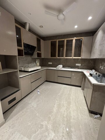 Kitchen in 3 BHK Builder Floor at Shivalik Colony – for Rent