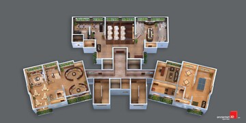 2 BHK Apartment – Exterior View View at Midtown W90, Gauripada - for Sale