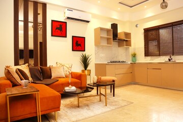 Kitchen in 2 BHK Builder Floor at Gwal Pahari – for Sale