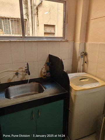 Kitchen in 1 BHK Apartment at Windsor Estate, Kalyani Nagar – for Rent