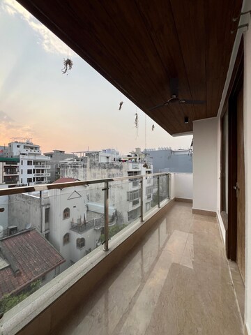 Balcony in 3 BHK Apartment at Gaur Green City, Indrapuram – for Rent