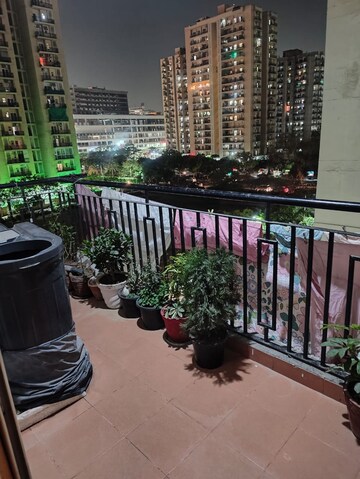 Balcony in 3 BHK Apartment at Maxblis White House, Sector 75 – for Rent
