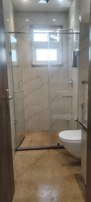 Attached Bathroom in 3.5 BHK Builder Floor at Ansal Sushant Lok I, Sector 43 – for Rent