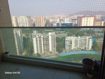 Balcony in 1 BHK Apartment at Sheth Vasant Oasis, Andheri East – for Rent