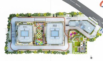 Floor Plan in 2 BHK Apartment at Kakkad La Vida, Balewadi – for Rent