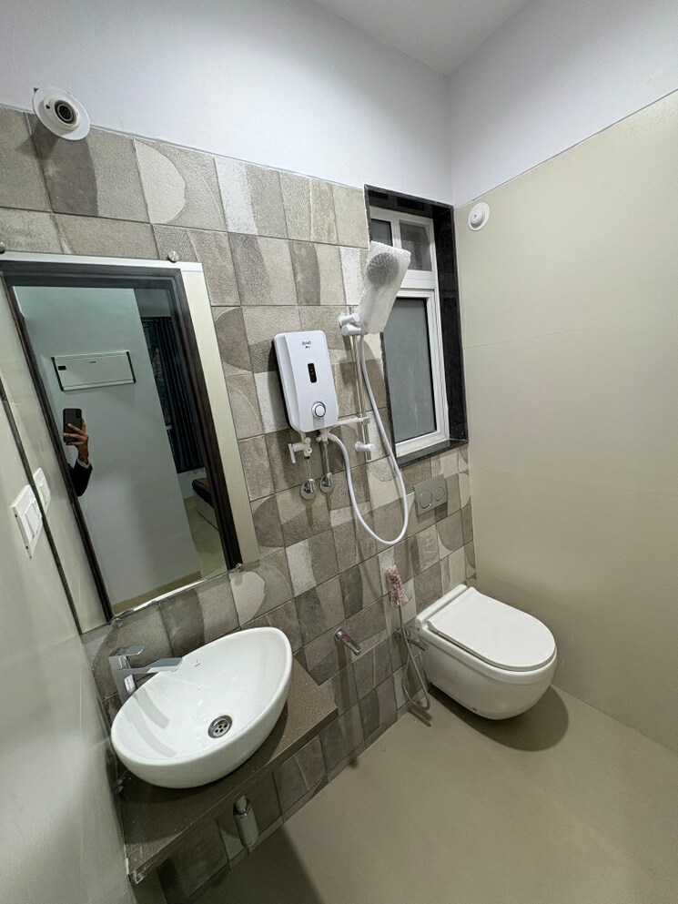 Attached Bathroom, aishwarya-optima 1 Bedroom 493 Sq.Ft. Apartment In Mulund West Mumbai 8530781
