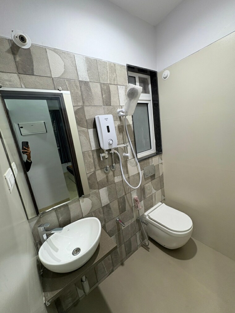 Attached Bathroom, aishwarya-optima 1 Bedroom 493 Sq.Ft. Apartment In Mulund West Mumbai 8530781
