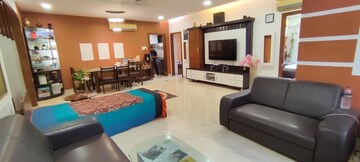 Living Room in 2 BHK Apartment at Khar West – for Rent