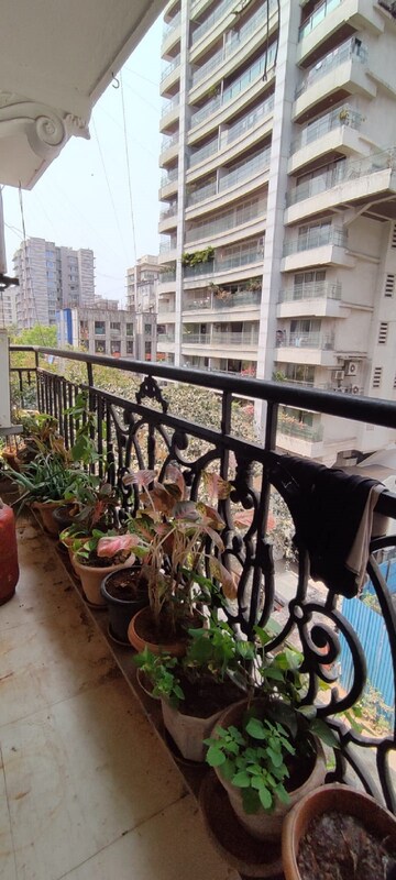 Balcony in 2 BHK Apartment at Khar West – for Rent