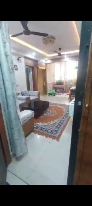 Living Room in 2 BHK Apartment at Uninav Heights Phase I, Raj Nagar Extension – for Sale