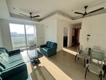 Living Room in 3.5 BHK Builder Floor at Omaxe New Chandigarh, North Mullanpur – for Rent