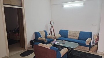 Living Room in 1 BHK Apartment at Breez Global Heights, Sohna Sector 33 – for Rent