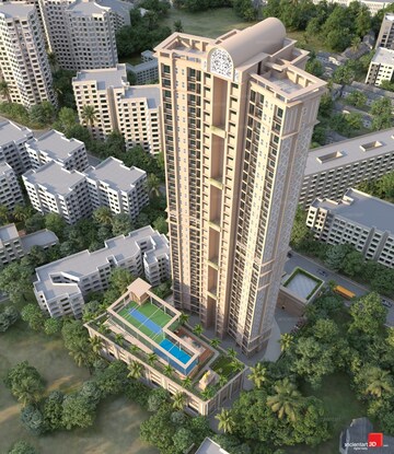 3 BHK Apartment – Exterior View View at Midtown W90, Gauripada - for Sale