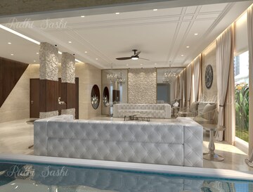 Living Room in 3 BHK Apartment at Okhla – for Sale
