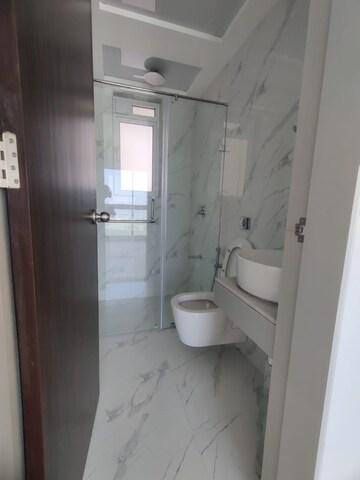 Bathroom in 3 BHK Apartment at Balaji Delta Central, Kharghar – for Rent