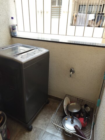 Balcony in 1 BHK Apartment at Abhinav Pebbles Urbania, Bavdhan – for Rent