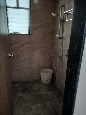 Attached Bathroom in 1 BHK Apartment at Abhinav Pebbles Urbania, Bavdhan – for Rent