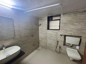 Bathroom in 2 BHK Apartment at Bandra West – for Rent