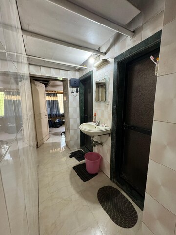 Bathroom in 3 BHK Apartment at Gokul Dham Belapur, Belapur Sector 3a – for Rent