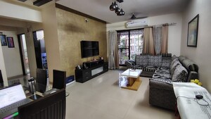 Living Room in 1 BHK Apartment at Haware Splendor, Kharghar – for Sale