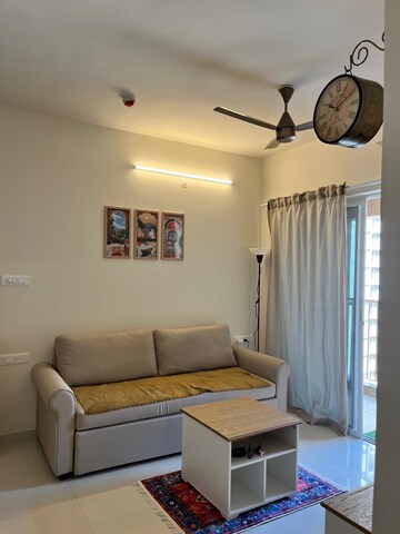 Living Room in 1 BHK Apartment at Godrej Green Cove, Mahalunge – for Rent