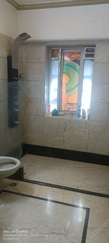 Bathroom in 3 BHK Apartment at Khar West – for Rent
